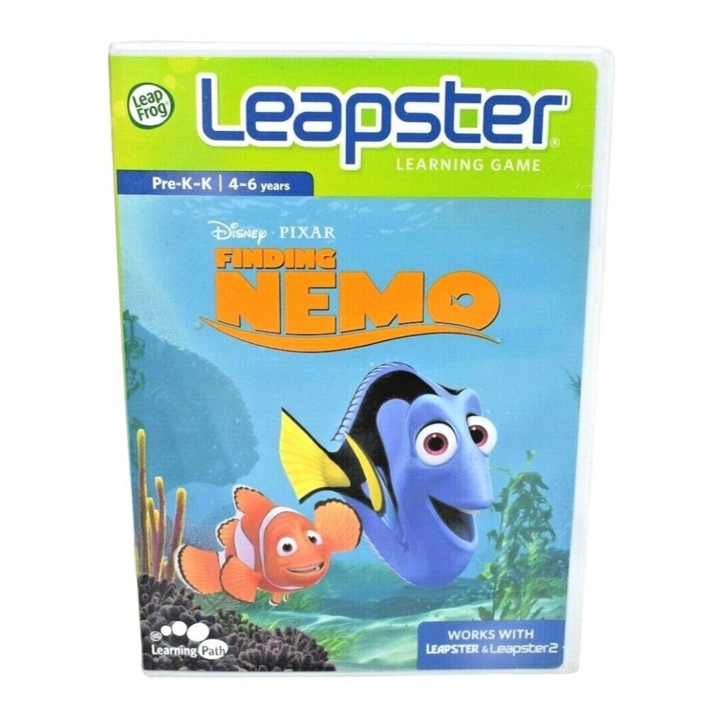 Disney Pixar Finding Nemo (Leapster, 2008) Reading Mathematics Phonics